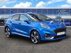 Blue Used 2023 Ford Puma ST-Line Hatchback | £17,695 (A bit pricey)