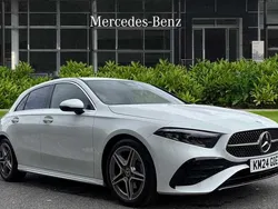 White Used 2024 Mercedes A180 Executive Hatchback | £25,817 (Fair price)