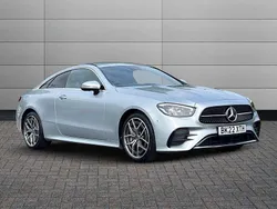Silver Used 2022 Mercedes E300 AMG Line Premium Coupe | £30,959 (Super price)