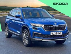 Race blue metallic Used 2023 Skoda Kodiaq SE L Executive SUV | £29,714 (Fair price)
