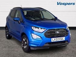 Blue Used 2022 Ford Ecosport ST-Line SUV | £12,700 (Fair price)