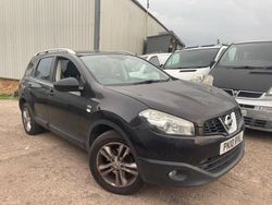 Black Used 2010 Nissan Qashqai +2 N-TEC SUV | £1,495