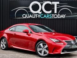 Red Used 2016 Lexus RC300h Luxury Line Coupe | £15,250 (Good price)
