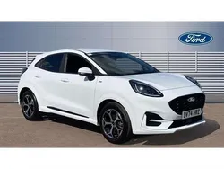 White Used 2024 Ford Puma ST-Line SUV | £20,515 (Fair price)