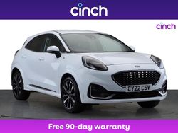 White Used 2022 Ford Puma ST-Line SUV | £13,399 (Fair price)