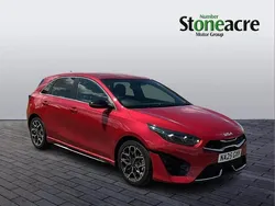 Red New 2025 Kia Ceed GT-Line Hatchback | £22,989 (Expensive)