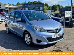 Blue Used 2012 Toyota Yaris Hatchback | £6,695 (Fair price)