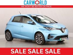 Blue Used 2021 Renault Zoe GT-Line Hatchback | £8,790 (Good price)