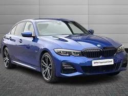 Blue Used 2021 BMW 330e M Sport Sedan | £24,500 (Fair price)