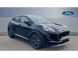 Black Used 2022 Ford Puma Gen-E Titanium SUV | £14,574