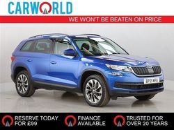 Blue Used 2021 Skoda Kodiaq SE Drive SUV | £22,080 (Expensive)