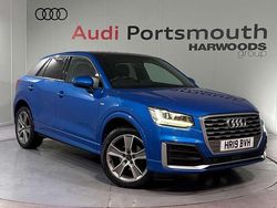 Blue Used 2019 Audi Q2 S-Line SUV | £14,390 (Fair price)