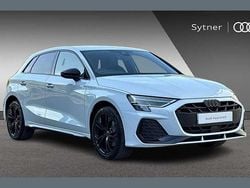 White Used 2025 Audi A3 e-tron Black Edition Hatchback | £33,000 (Expensive)
