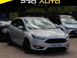 Silver Used 2017 Ford Focus Zetec Hatchback | £4,751 (Good price)
