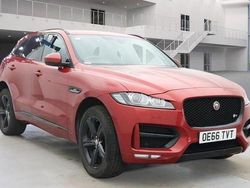Red Used 2017 Jaguar F-Pace R-Sport SUV | £14,400 (Fair price)