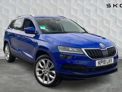 Blue Used 2019 Skoda Karoq SUV | £19,350 (A bit pricey)