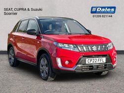 Red Used 2022 Suzuki Vitara SZ-T Hatchback | £16,000 (A bit pricey)
