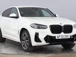 White Used 2022 BMW X4 M Sport SUV | £37,500 (Fair price)
