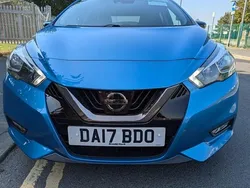 Blue Used 2017 Nissan Micra Tekna Hatchback | £6,499 (Fair price)