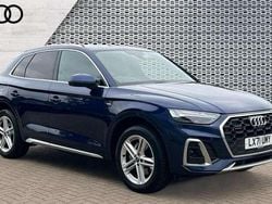Blue Used 2021 Audi Q5 S-Line SUV | £31,226 (Fair price)