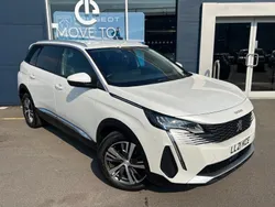 White Used 2021 Peugeot 5008 Allure Premium MPV | £20,495 (Fair price)