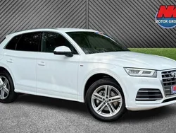 White Used 2017 Audi Q5 S-Line SUV | £18,999 (Fair price)