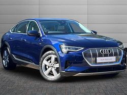 Navarra blue Used 2022 Audi e-tron Design SUV | £23,750 (Expensive)