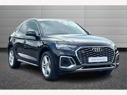 Black Used 2021 Audi Q5 Sportback S-Line SUV | £33,295