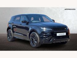 Santorini black Used 2025 Land Rover Range Rover evoque SUV | £47,950