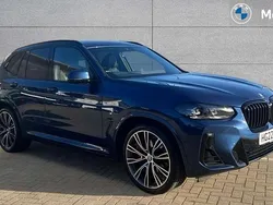 Blue Used 2022 BMW X3 M Sport SUV | £35,600 (A bit pricey)