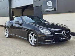 Black Used 2016 Mercedes SLK250 AMG Cabriolet | £12,750 (A bit pricey)