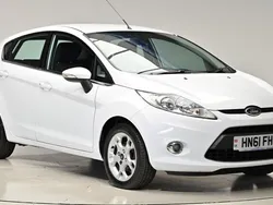 White Used 2011 Ford Fiesta Zetec Hatchback | £6,680 (Expensive)