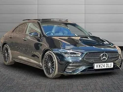 Black Used 2024 Mercedes CLA200 AMG Line Premium Plus Coupe | £33,250 (Fair price)
