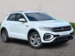 White Used 2025 VW T-Roc R-line SUV | £28,995 (A bit pricey)