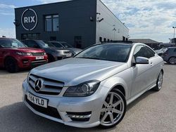 Silver Used 2014 Mercedes C180 Sport Edition Coupe | £7,950 (A bit pricey)