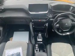 Yellow Used 2021 Peugeot e-208 Premium Hatchback | £12,257 (Fair price)