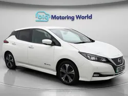 White Used 2021 Nissan Leaf Tekna Hatchback | £9,000 (Fair price)