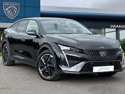 Black Used 2024 Peugeot 408 GT Sedan | £24,000 (Fair price)