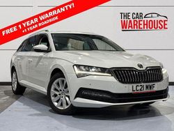 White Used 2021 Skoda Superb SE Technology Estate | £14,999 (Fair price)