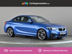 Blue Used 2018 BMW 220 M Sport Coupe | £14,697 (Fair price)