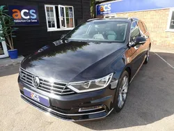 Black Used 2017 VW Passat R-line Estate | £12,995 (A bit pricey)