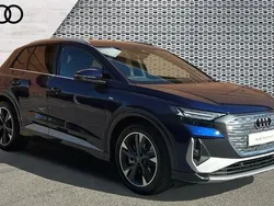 Blue Used 2025 Audi Q4 e-tron S-Line SUV | £35,784 (Good price)