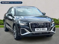 Black Used 2021 Audi Q2 S-Line SUV | £18,592 (Good price)