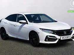 White Used 2021 Honda Civic Sport Hatchback | £16,299 (Good price)