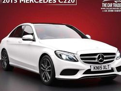 White Used 2015 Mercedes C220 Premium Sedan | £10,388 (Good price)