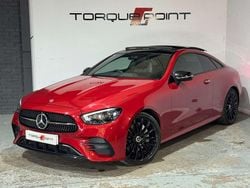Red Used 2021 Mercedes E220 AMG Line Premium Plus Coupe | £27,950 (A bit pricey)