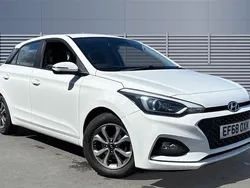 White Used 2019 Hyundai i20 SE Hatchback | £7,566 (Fair price)