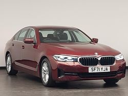 Red Used 2021 BMW 520 Sport Line | £24,898 (Fair price)
