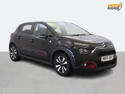 Black Used 2022 Citroën C3 PureTech Hatchback | £10,495 (Fair price)
