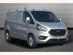 Silver Used 2023 Ford Transit Custom Limited Van | £22,434 (Fair price)